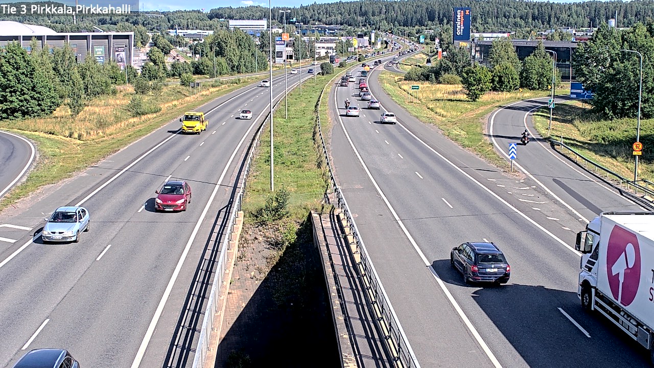 Weather Camera Image Väg 3 Birkala, Pirkkahalli, Pirkkala, Pirkanmaa