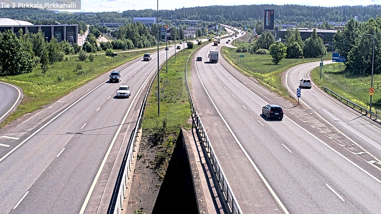Kelikamerat Kuva Tie 3 Pirkkala, Pirkkahalli, Pirkkala, Pirkanmaa