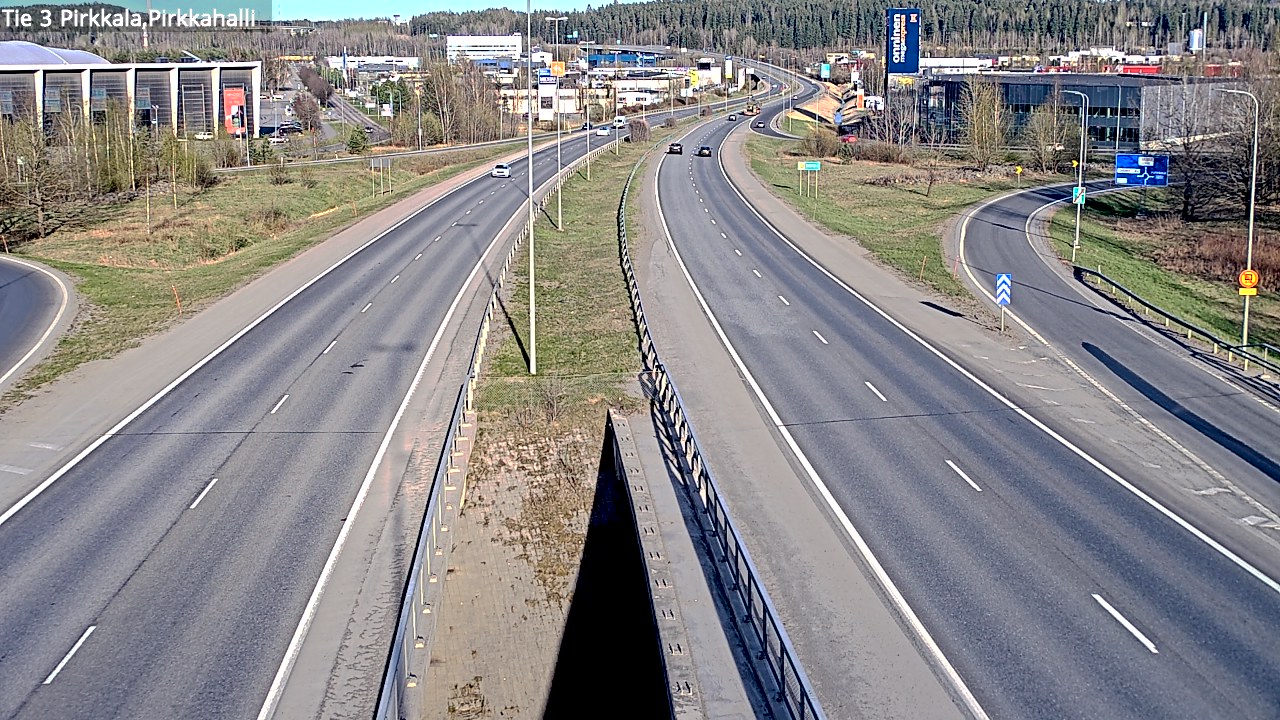 Weather Camera Image Road 3 Pirkkala, Pirkkahalli, Pirkkala, Pirkanmaa