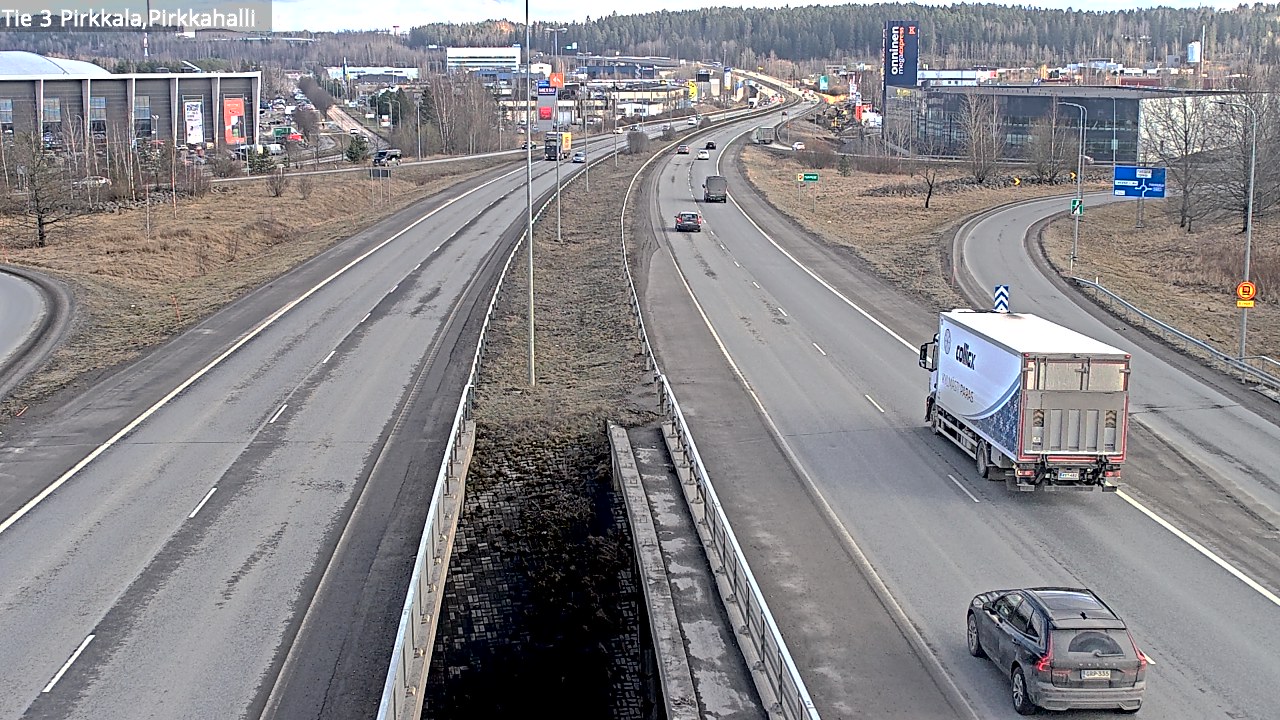 Weather Camera Image Väg 3 Birkala, Pirkkahalli, Pirkkala, Pirkanmaa