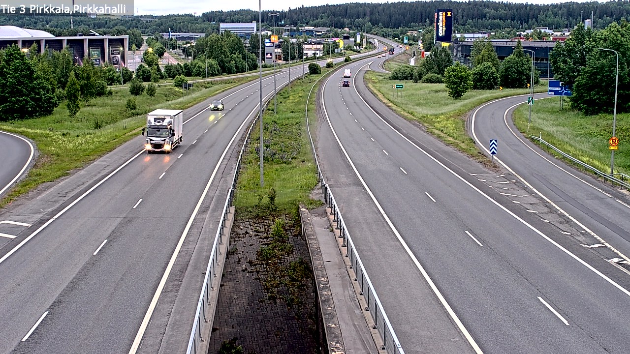 Kelikamerat Kuva Tie 3 Pirkkala, Pirkkahalli, Pirkkala, Pirkanmaa