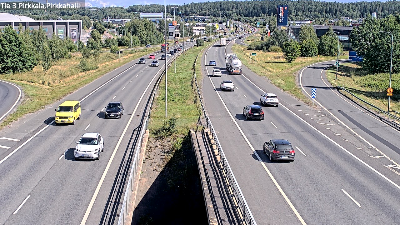Weather Camera Image Väg 3 Birkala, Pirkkahalli, Pirkkala, Pirkanmaa