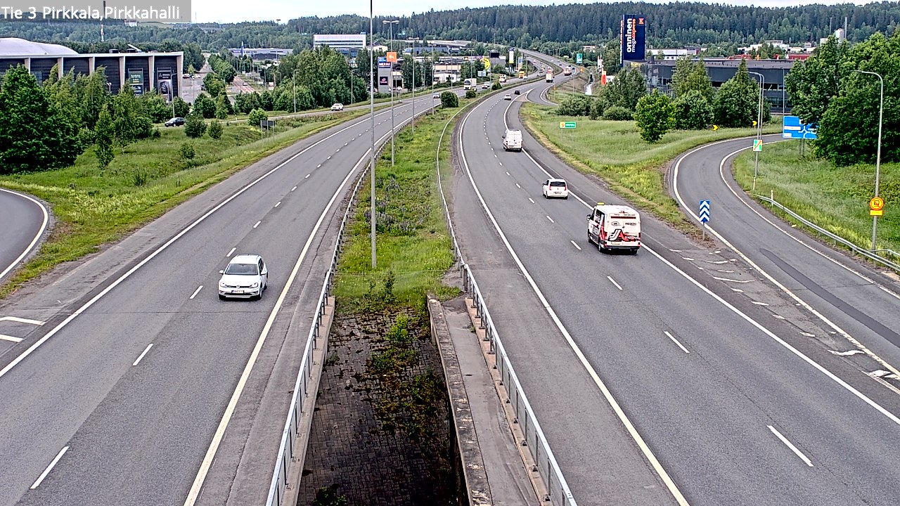 Kelikamerat Kuva Tie 3 Pirkkala, Pirkkahalli, Pirkkala, Pirkanmaa