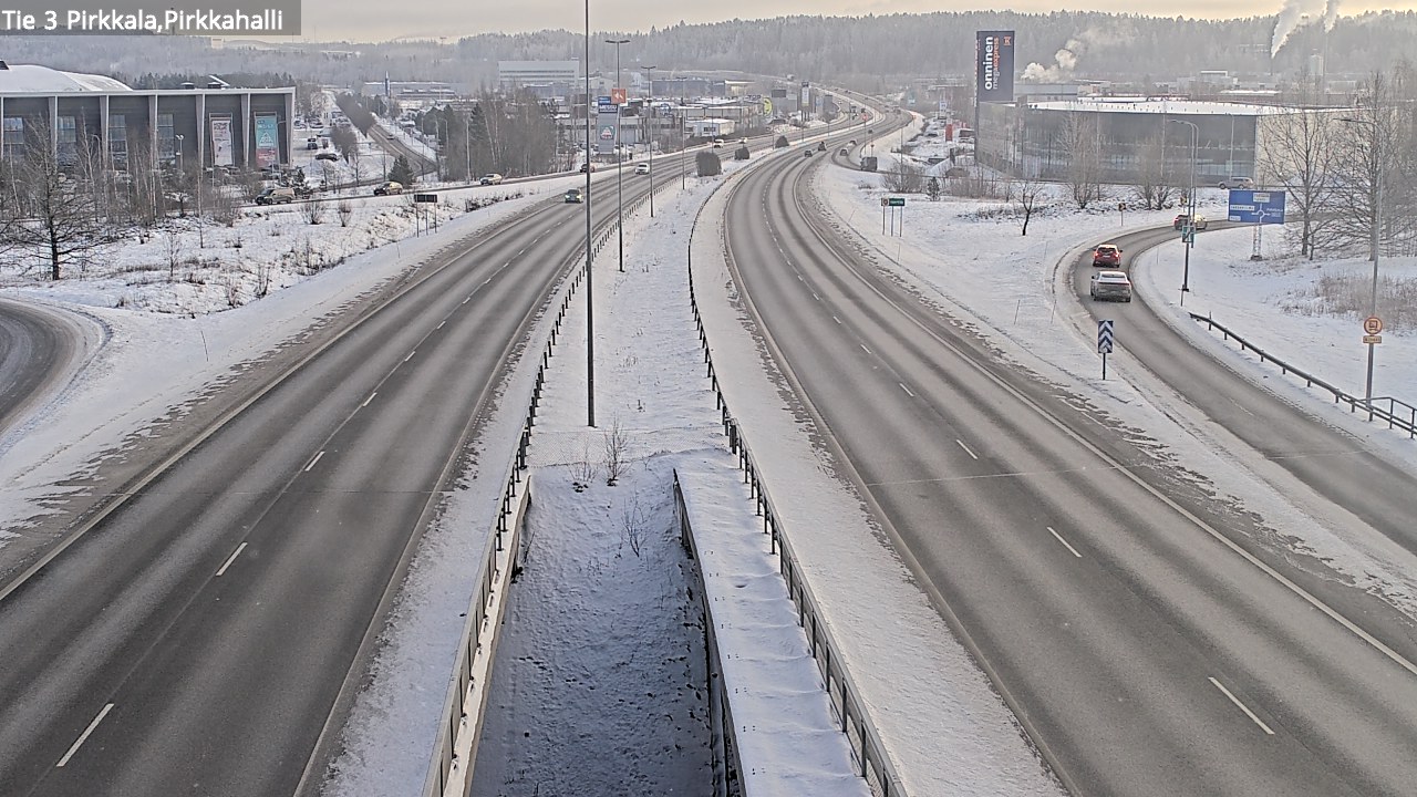 Weather Camera Image Väg 3 Birkala, Pirkkahalli, Pirkkala, Pirkanmaa