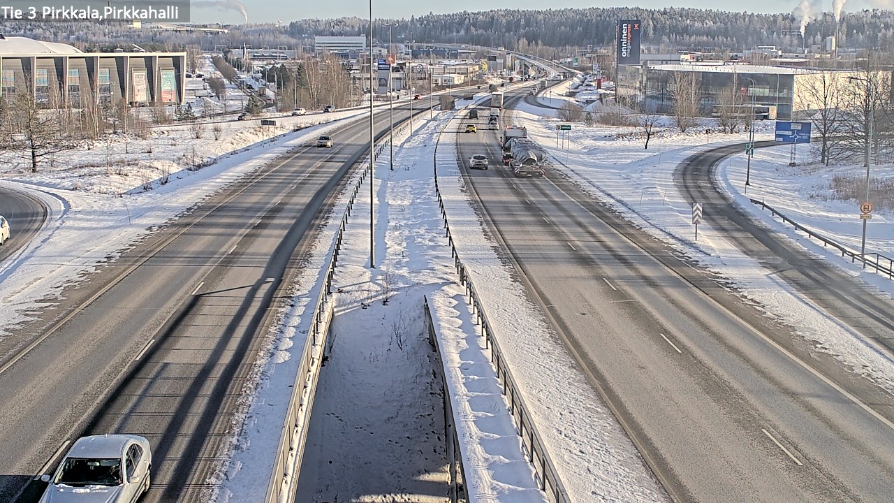 Kelikamerat Kuva Tie 3 Pirkkala, Pirkkahalli, Pirkkala, Pirkanmaa