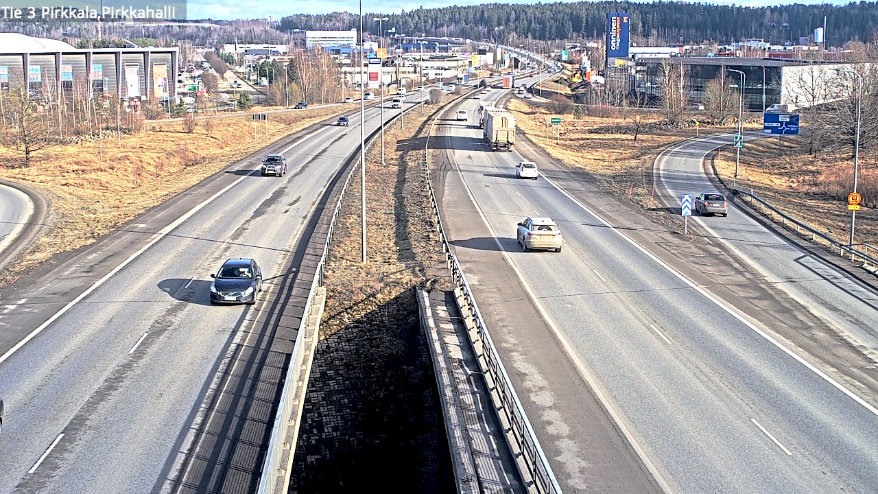 Weather Camera Image Väg 3 Birkala, Pirkkahalli, Pirkkala, Pirkanmaa