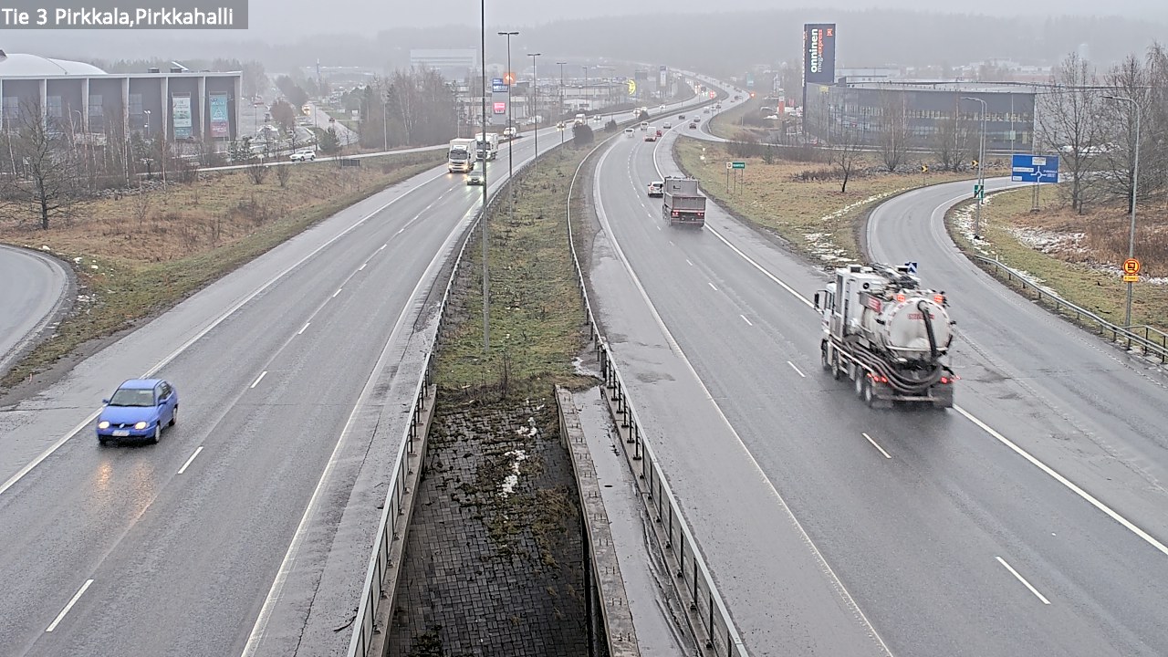 Weather Camera Image Väg 3 Birkala, Pirkkahalli, Pirkkala, Pirkanmaa