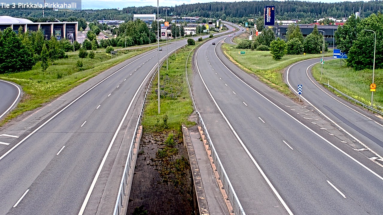 Kelikamerat Kuva Tie 3 Pirkkala, Pirkkahalli, Pirkkala, Pirkanmaa