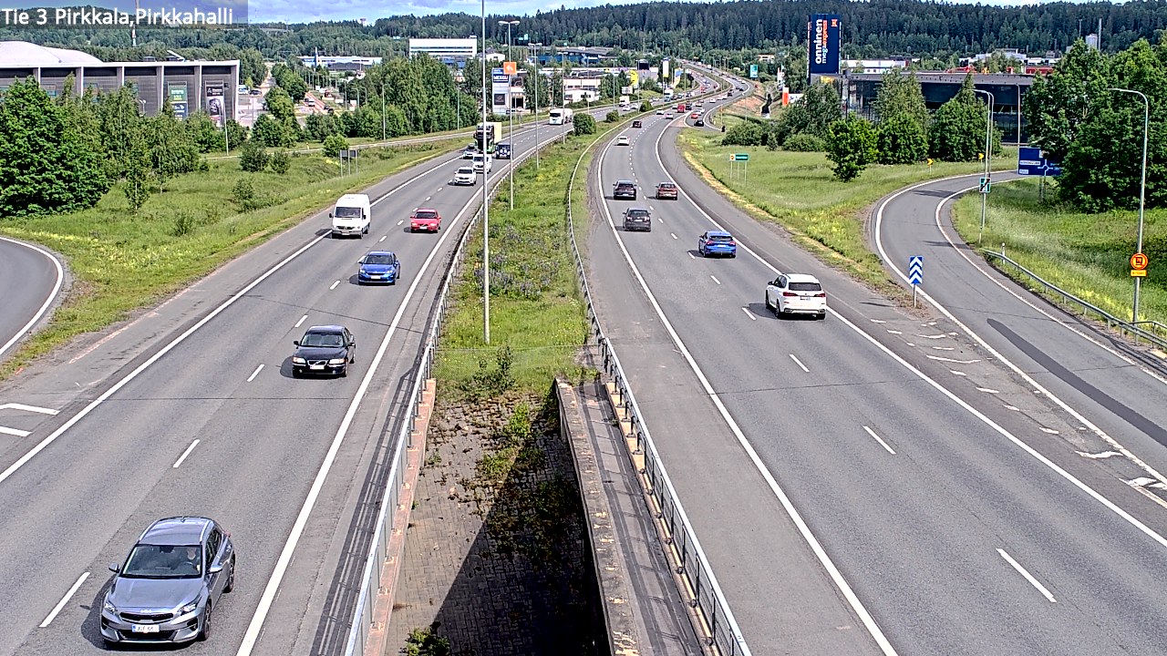 Kelikamerat Kuva Tie 3 Pirkkala, Pirkkahalli, Pirkkala, Pirkanmaa
