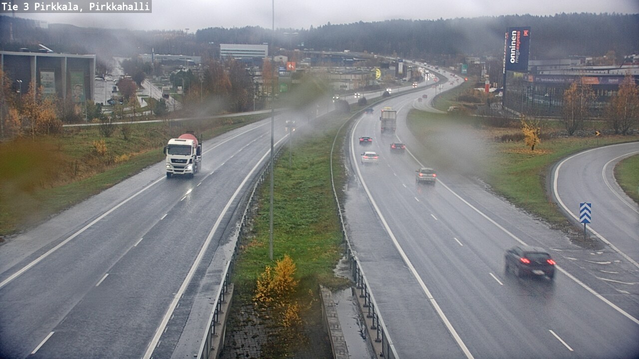 Kelikamerat Kuva Tie 3 Pirkkala, Pirkkahalli, Pirkkala, Pirkanmaa