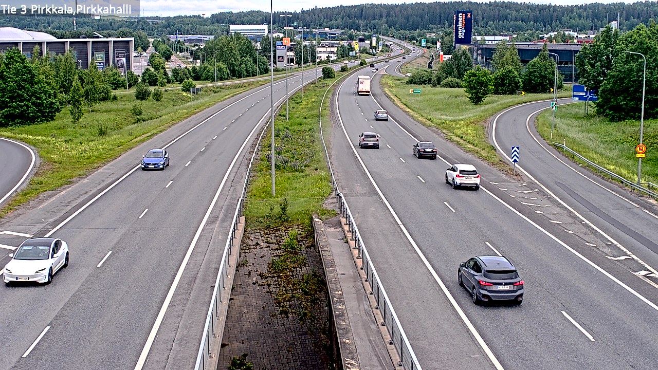 Kelikamerat Kuva Tie 3 Pirkkala, Pirkkahalli, Pirkkala, Pirkanmaa