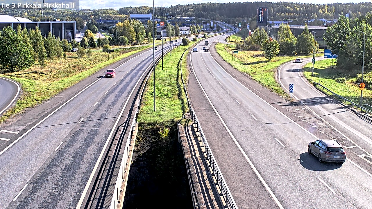 Kelikamerat Kuva Tie 3 Pirkkala, Pirkkahalli, Pirkkala, Pirkanmaa