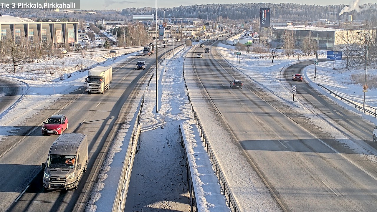 Weather Camera Image Väg 3 Birkala, Pirkkahalli, Pirkkala, Pirkanmaa