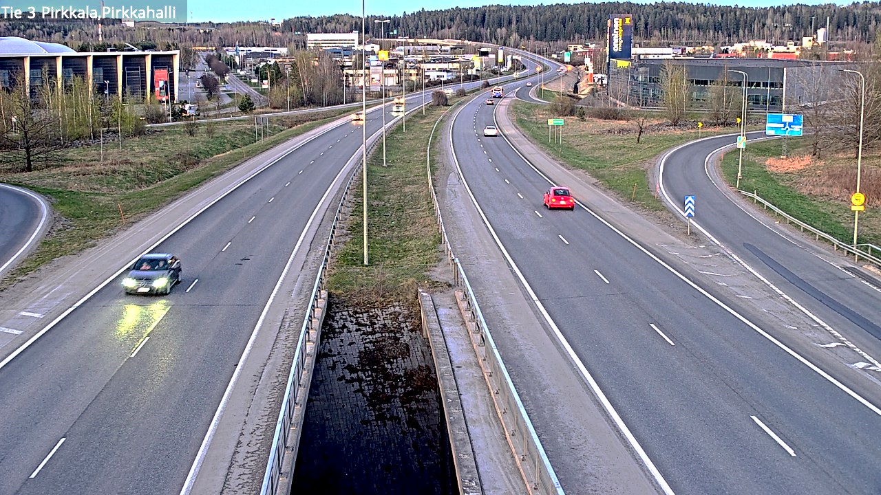 Weather Camera Image Road 3 Pirkkala, Pirkkahalli, Pirkkala, Pirkanmaa