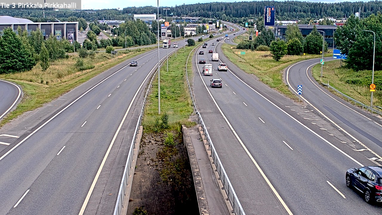 Weather Camera Image Väg 3 Birkala, Pirkkahalli, Pirkkala, Pirkanmaa