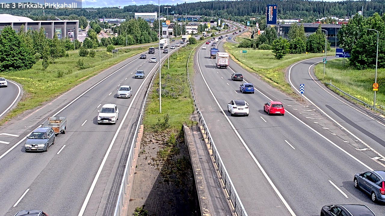 Kelikamerat Kuva Tie 3 Pirkkala, Pirkkahalli, Pirkkala, Pirkanmaa