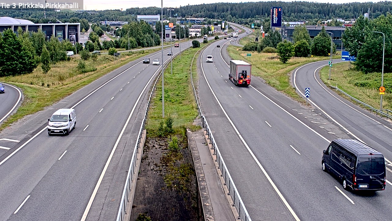 Weather Camera Image Road 3 Pirkkala, Pirkkahalli, Pirkkala, Pirkanmaa