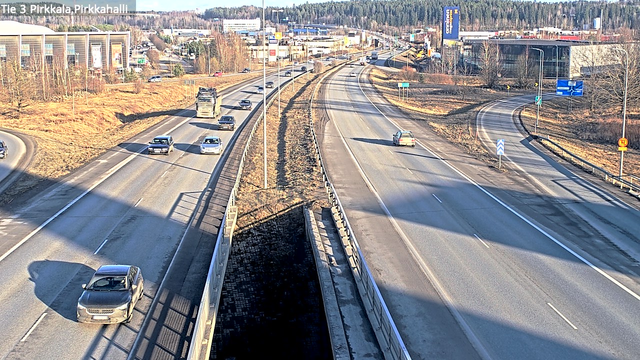 Weather Camera Image Väg 3 Birkala, Pirkkahalli, Pirkkala, Pirkanmaa