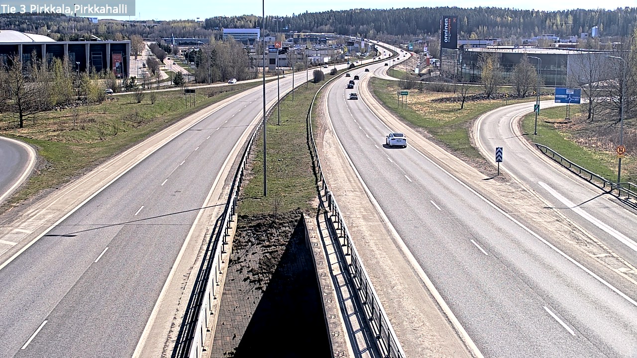 Weather Camera Image Road 3 Pirkkala, Pirkkahalli, Pirkkala, Pirkanmaa