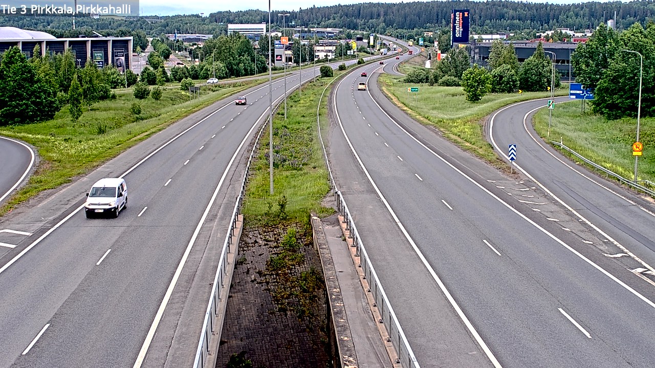 Kelikamerat Kuva Tie 3 Pirkkala, Pirkkahalli, Pirkkala, Pirkanmaa