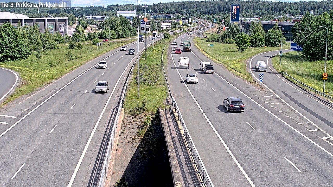 Kelikamerat Kuva Tie 3 Pirkkala, Pirkkahalli, Pirkkala, Pirkanmaa