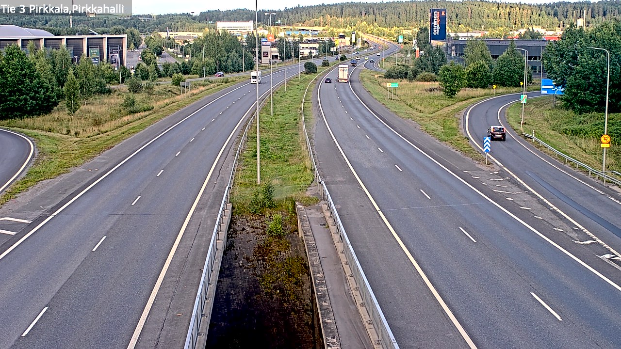 Weather Camera Image Väg 3 Birkala, Pirkkahalli, Pirkkala, Pirkanmaa