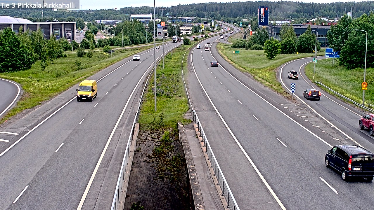 Kelikamerat Kuva Tie 3 Pirkkala, Pirkkahalli, Pirkkala, Pirkanmaa