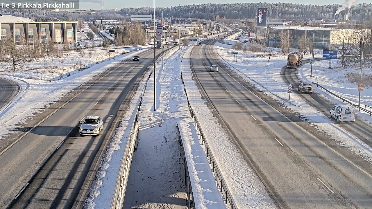 Kelikamerat Kuva Tie 3 Pirkkala, Pirkkahalli, Pirkkala, Pirkanmaa