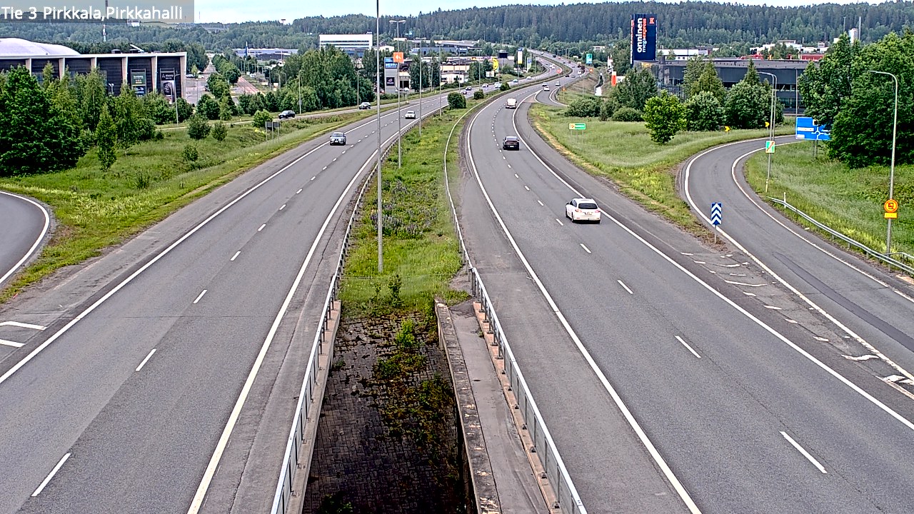 Kelikamerat Kuva Tie 3 Pirkkala, Pirkkahalli, Pirkkala, Pirkanmaa