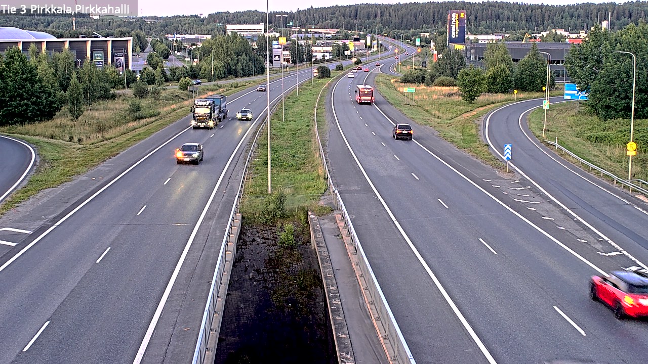 Weather Camera Image Väg 3 Birkala, Pirkkahalli, Pirkkala, Pirkanmaa