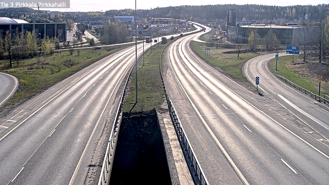 Weather Camera Image Road 3 Pirkkala, Pirkkahalli, Pirkkala, Pirkanmaa