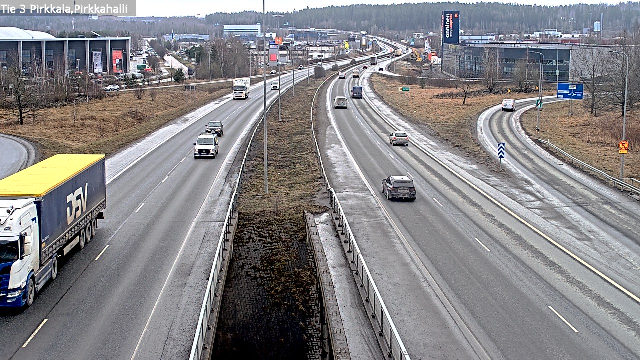 Kelikamerat Kuva Tie 3 Pirkkala, Pirkkahalli, Pirkkala, Pirkanmaa