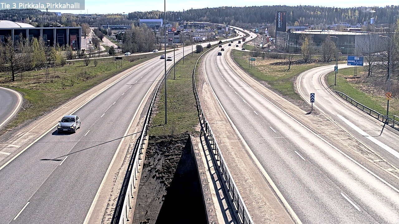 Weather Camera Image Road 3 Pirkkala, Pirkkahalli, Pirkkala, Pirkanmaa