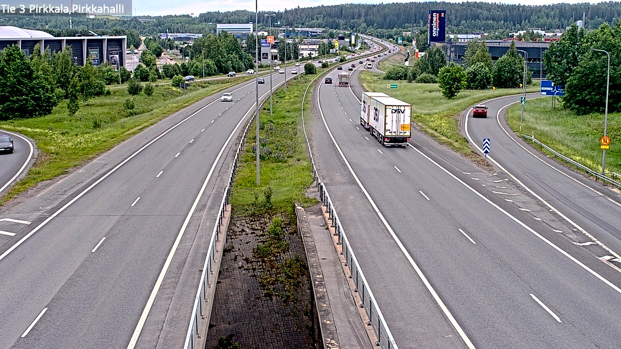 Kelikamerat Kuva Tie 3 Pirkkala, Pirkkahalli, Pirkkala, Pirkanmaa