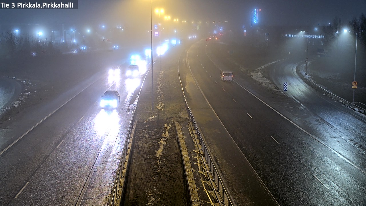 Weather Camera Image Väg 3 Birkala, Pirkkahalli, Pirkkala, Pirkanmaa