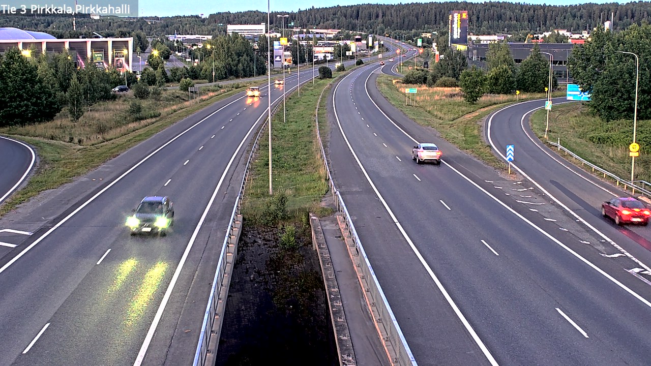 Weather Camera Image Väg 3 Birkala, Pirkkahalli, Pirkkala, Pirkanmaa
