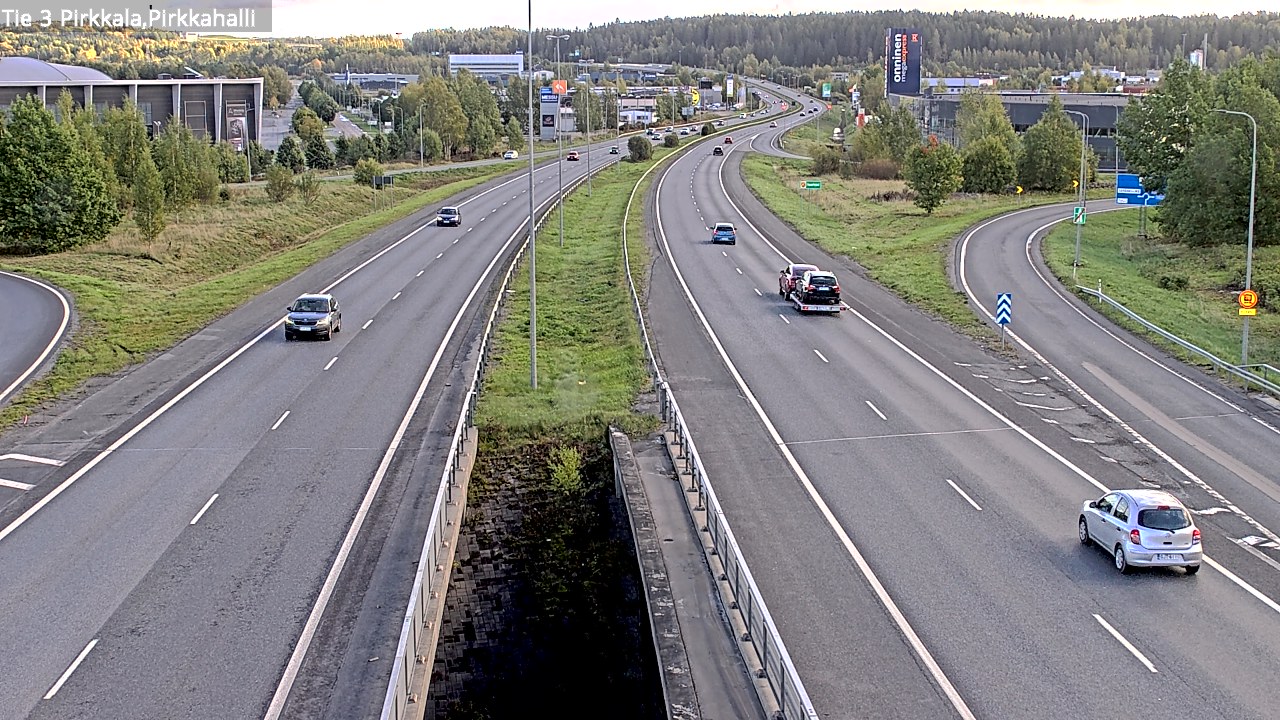 Kelikamerat Kuva Tie 3 Pirkkala, Pirkkahalli, Pirkkala, Pirkanmaa