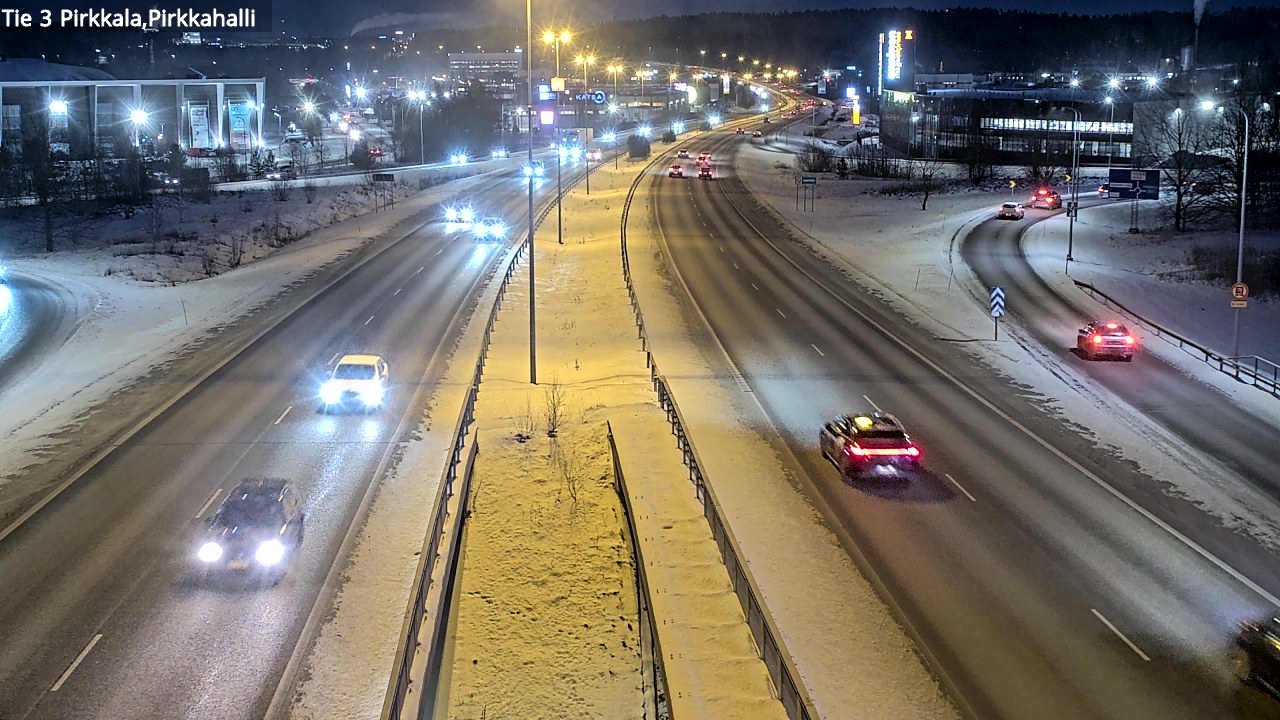 Weather Camera Image Road 3 Pirkkala, Pirkkahalli, Pirkkala, Pirkanmaa