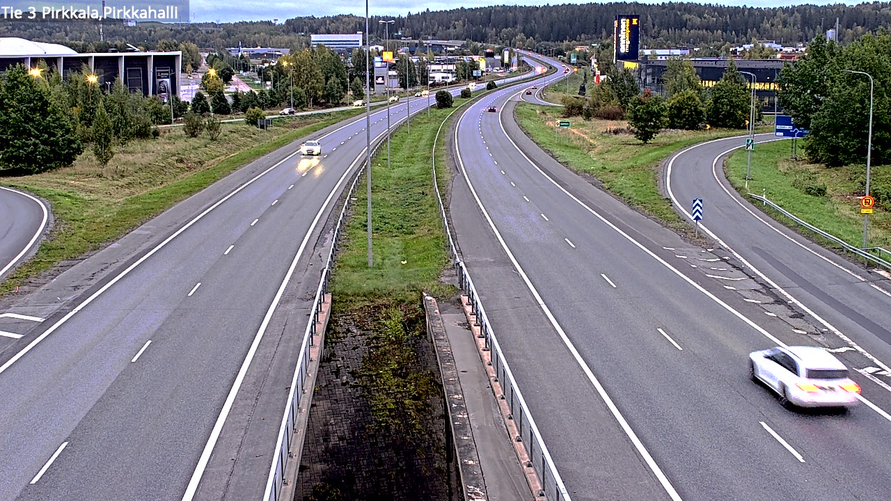 Weather Camera Image Väg 3 Birkala, Pirkkahalli, Pirkkala, Pirkanmaa