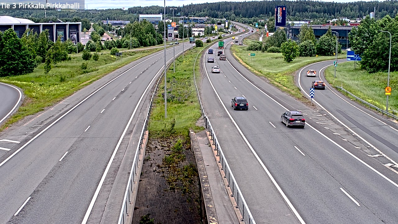 Weather Camera Image Väg 3 Birkala, Pirkkahalli, Pirkkala, Pirkanmaa