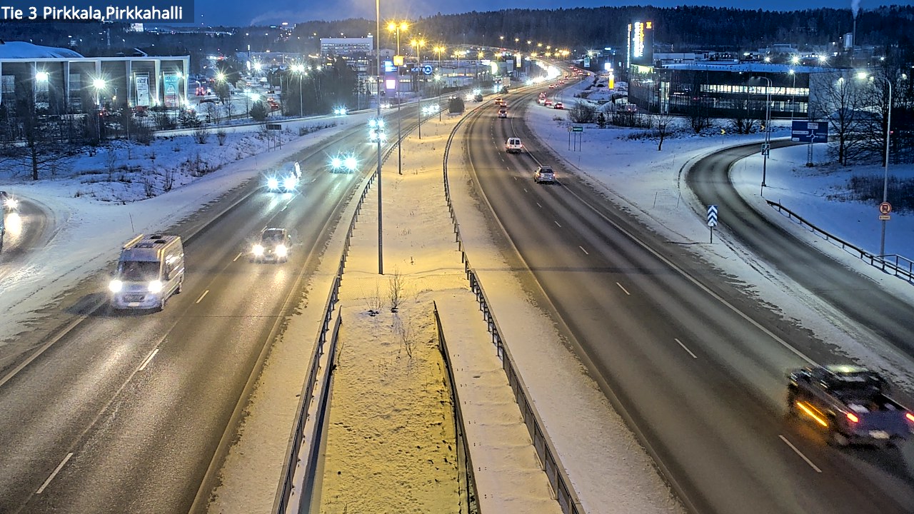 Weather Camera Image Road 3 Pirkkala, Pirkkahalli, Pirkkala, Pirkanmaa