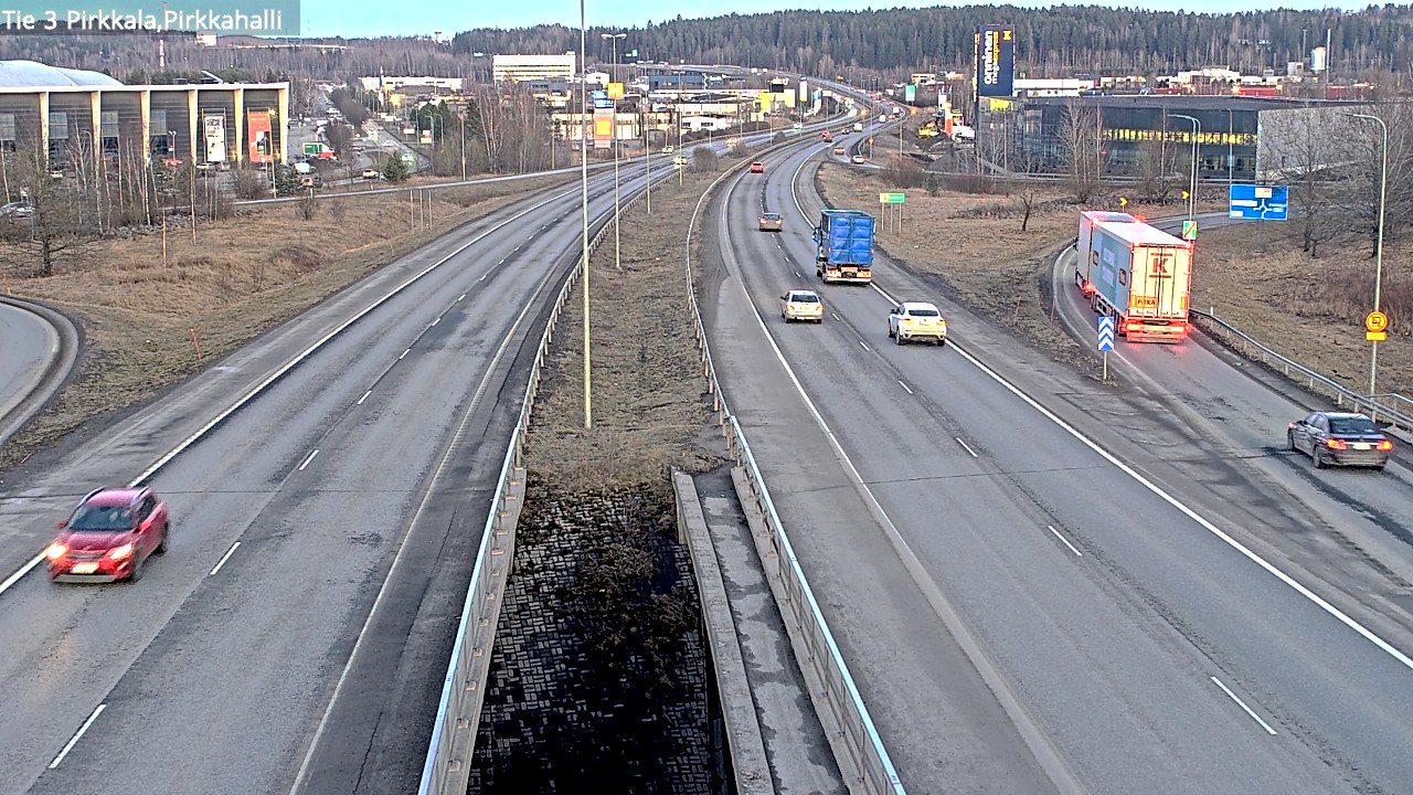 Weather Camera Image Väg 3 Birkala, Pirkkahalli, Pirkkala, Pirkanmaa