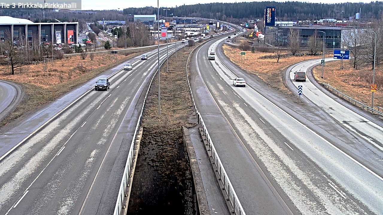 Weather Camera Image Väg 3 Birkala, Pirkkahalli, Pirkkala, Pirkanmaa