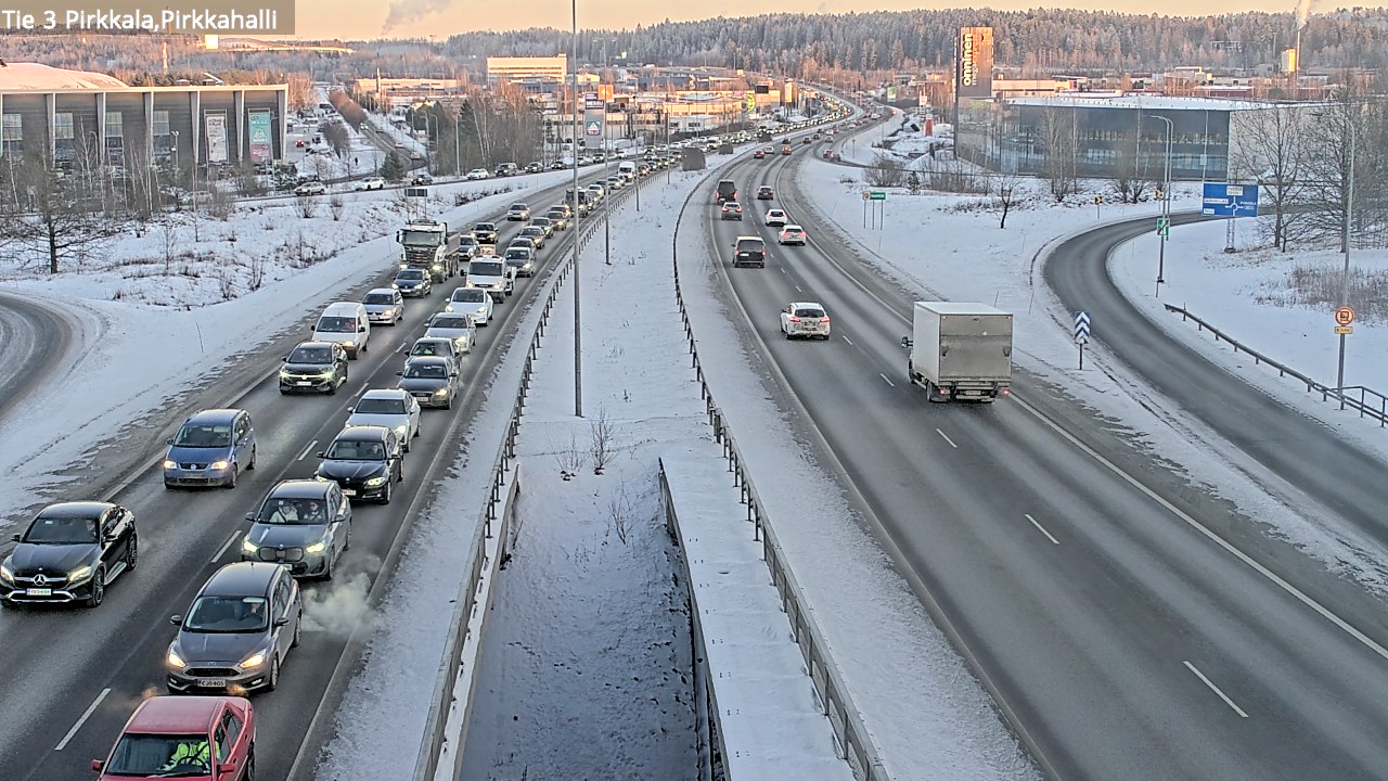 Weather Camera Image Väg 3 Birkala, Pirkkahalli, Pirkkala, Pirkanmaa