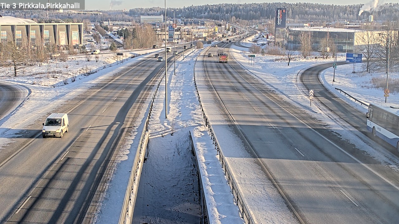 Weather Camera Image Väg 3 Birkala, Pirkkahalli, Pirkkala, Pirkanmaa