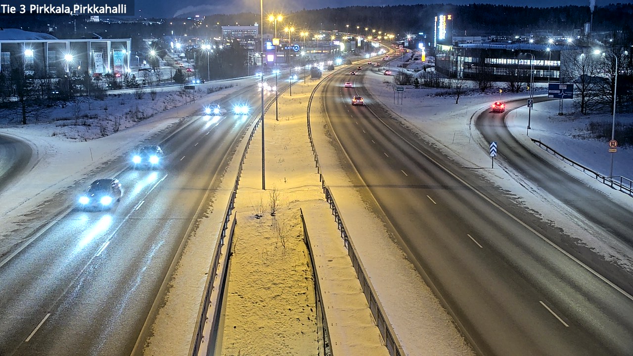 Weather Camera Image Road 3 Pirkkala, Pirkkahalli, Pirkkala, Pirkanmaa