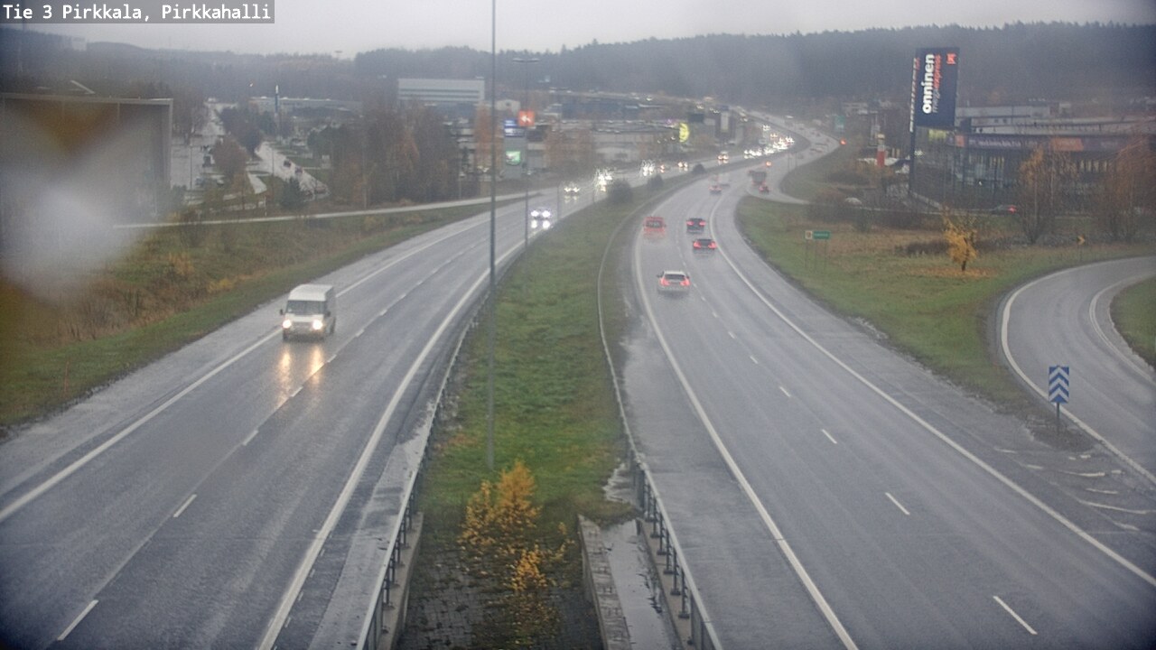 Kelikamerat Kuva Tie 3 Pirkkala, Pirkkahalli, Pirkkala, Pirkanmaa