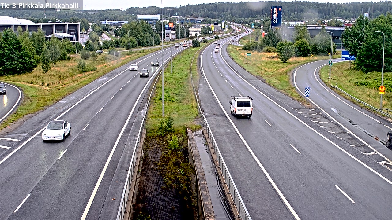 Weather Camera Image Road 3 Pirkkala, Pirkkahalli, Pirkkala, Pirkanmaa