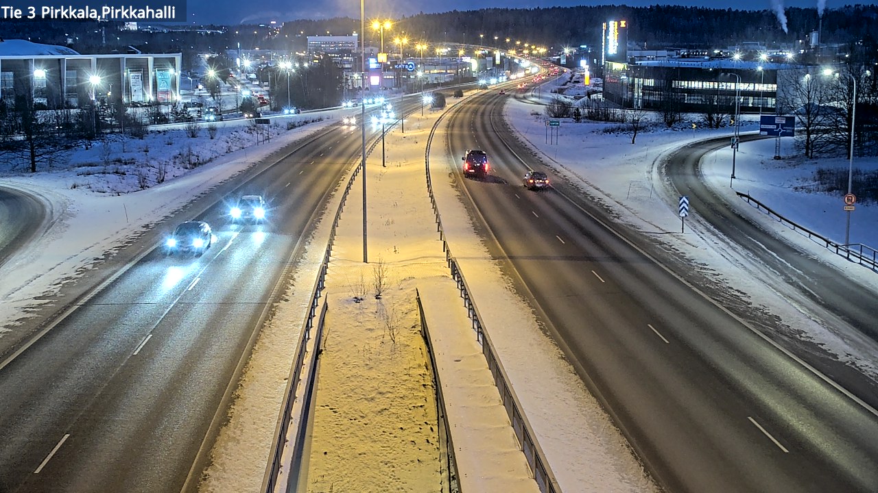 Kelikamerat Kuva Tie 3 Pirkkala, Pirkkahalli, Pirkkala, Pirkanmaa