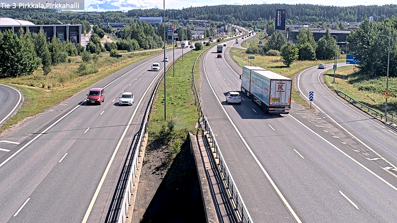 Weather Camera Image Väg 3 Birkala, Pirkkahalli, Pirkkala, Pirkanmaa